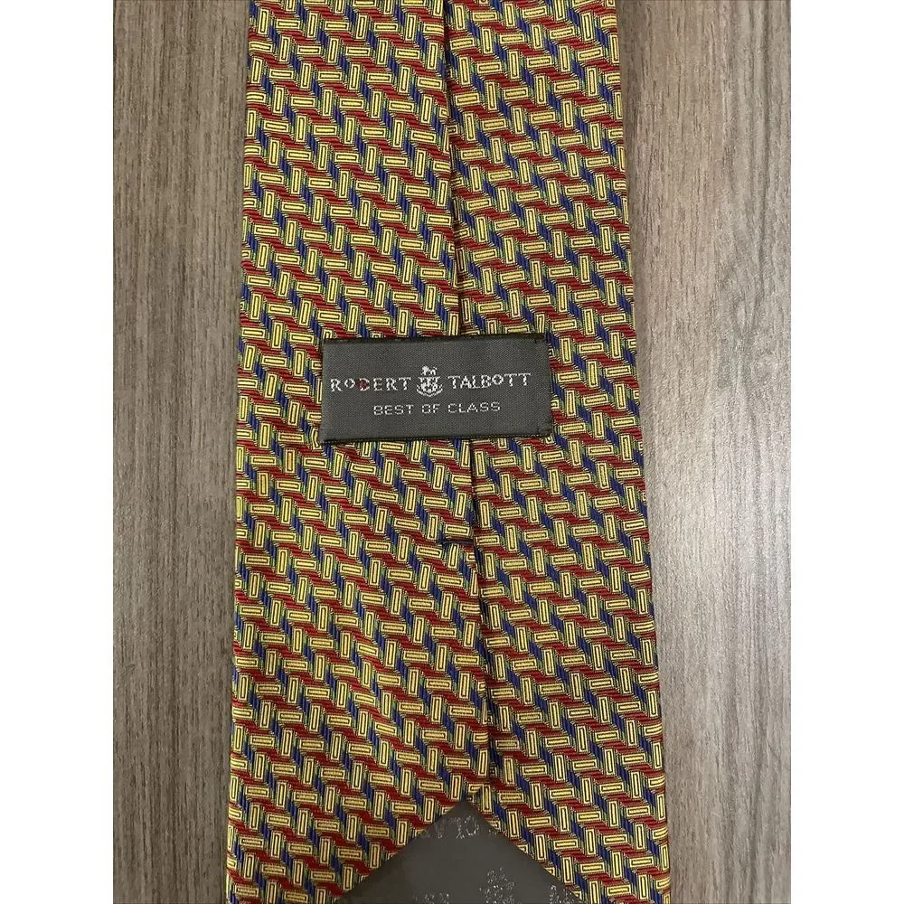 Robert Talbott Best Of‎ Class Tie Bright Colorful Silk 58x4 Inch